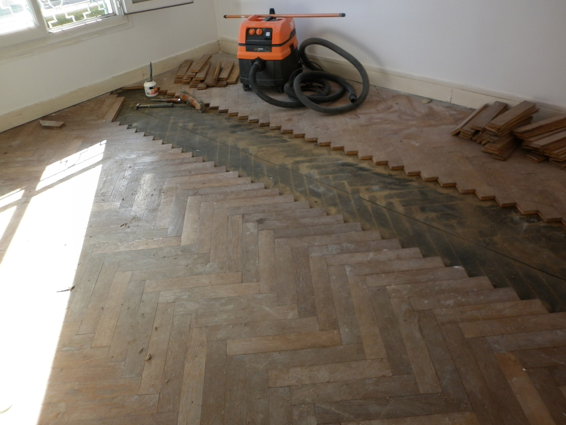 Before-Parquet Bois / Flottant